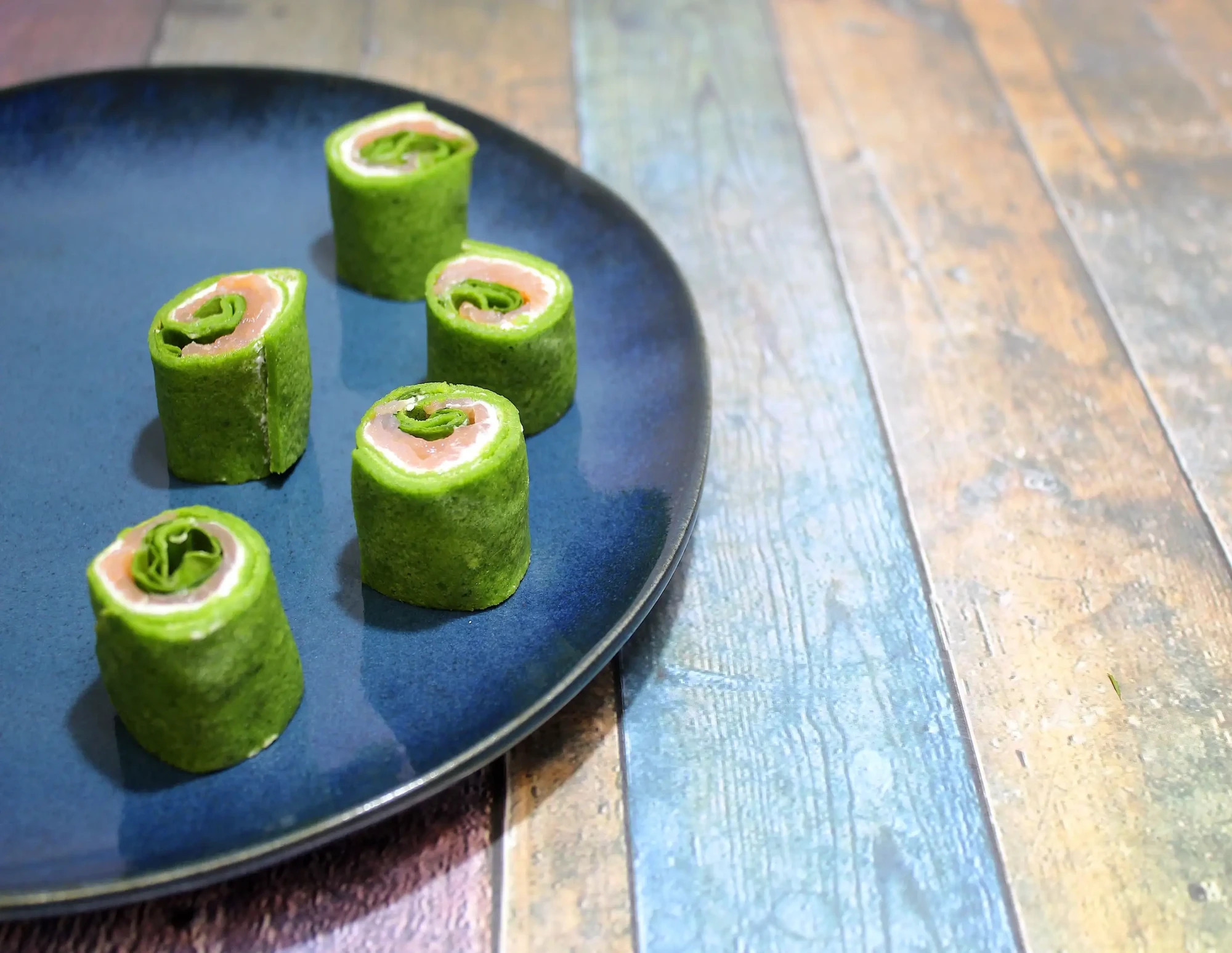 1 1 Maki De Crepe Saumon Epinard